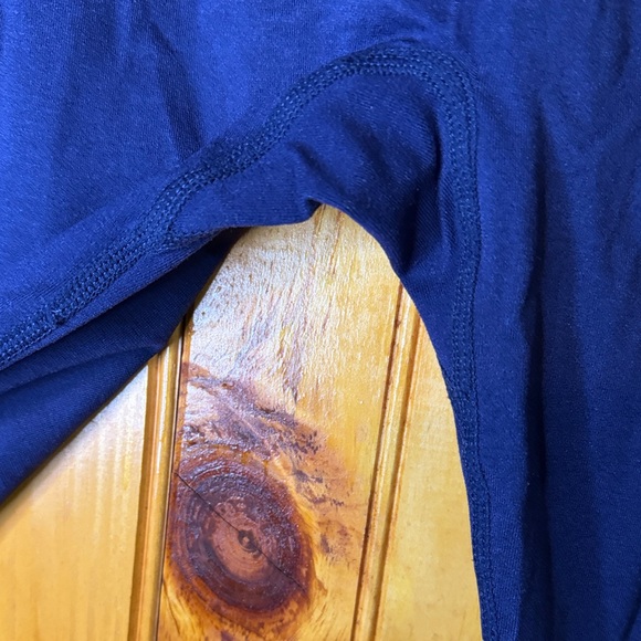 Fabletics Navy Blue Athletic Leggings - Picture 4 of 7